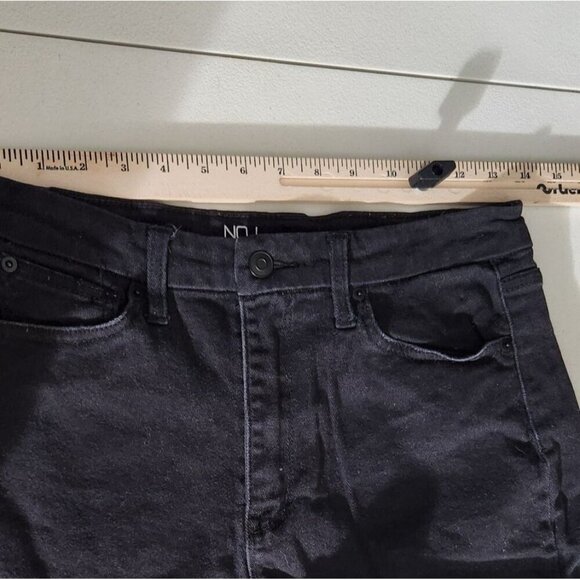 No Boundaries Shorts Size 11 Womens Juniors Black Denim - Picture 7 of 10